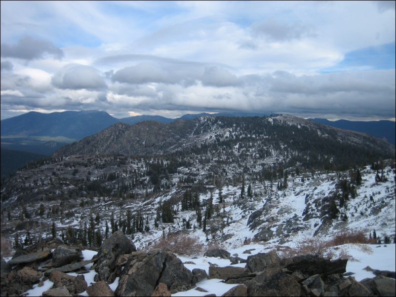2005-11-06 Deso2 (34) Echo Peak from Kieth's Dome